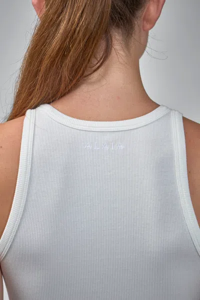 Alaïa Sculpting Rib Jersey Bodysuit