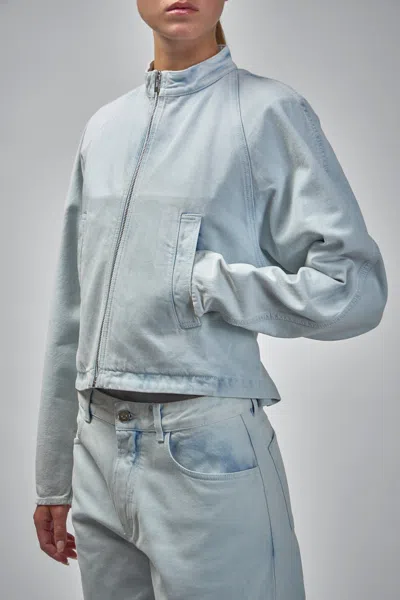 Alaïa Round Denim Jacket