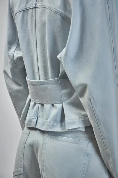 Alaïa Round Denim Jacket
