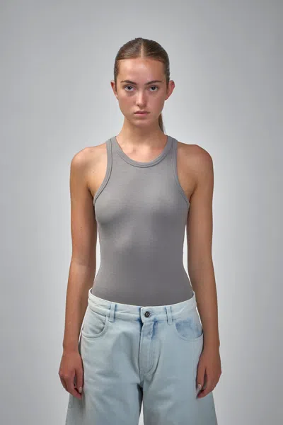 Alaïa Sculpting Rib Jersey Bodysuit