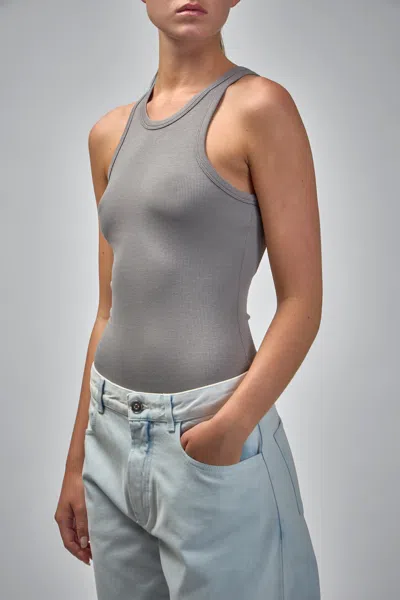Alaïa Sculpting Rib Jersey Bodysuit