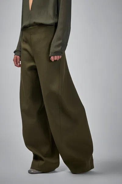 Alaïa Double Cotton Round Pants