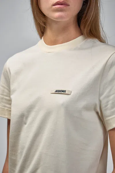 Jacquemus Le Tshirt Gros Grain Short Sleeve