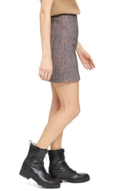 Theory B.walden Cotton & Wool Blend Tweed Skirt