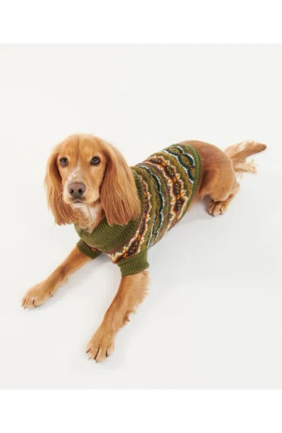 Barbour Case Fair Isle Dog Sweater