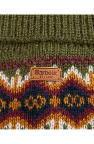 Barbour Case Fair Isle Dog Sweater