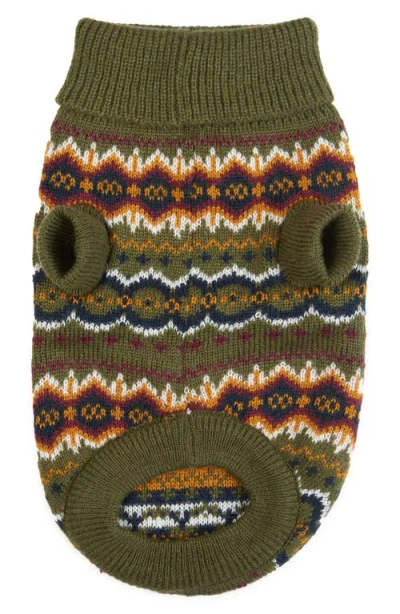 Barbour Case Fair Isle Dog Sweater