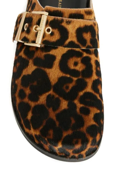 Allsaints Genuine Shearling Mule