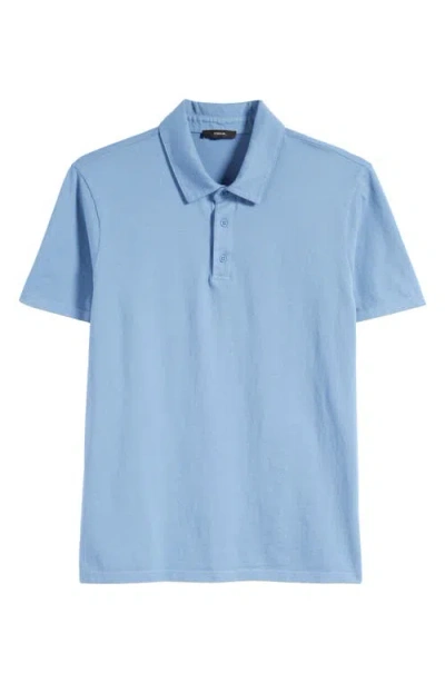 Vince Regular Fit Garment Dyed Cotton Polo Shirt