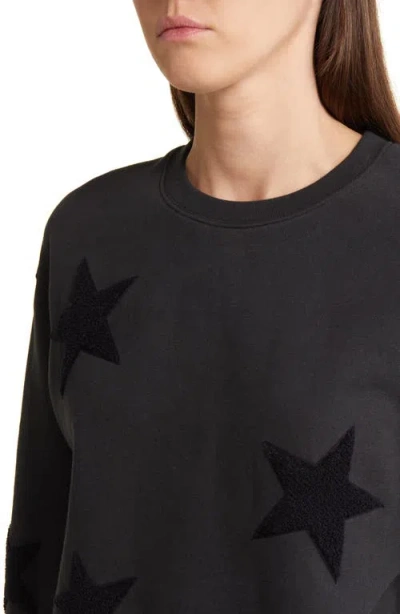 Rails Sonia Star Appliqué Cotton Sweatshirt