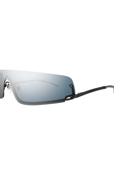 Gucci 99mm Oversize Mask Sunglasses