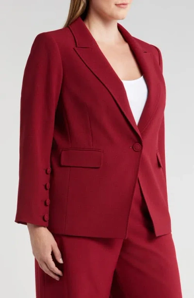 Tahari Asl One-button Blazer