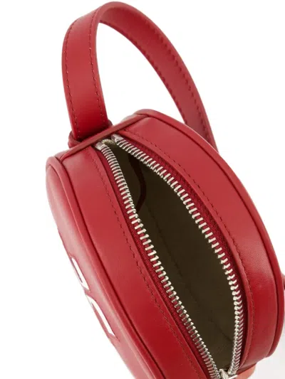 Courrèges Reedition Circle Leather Shoulder Bag