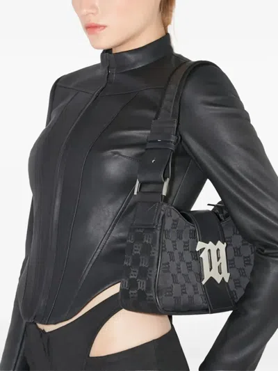 Misbhv Medium Monogram-detail Shoulder Bag