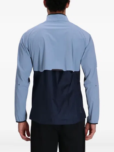 On Running Sportjacke Mit Kontrasteinsätzen In Blue