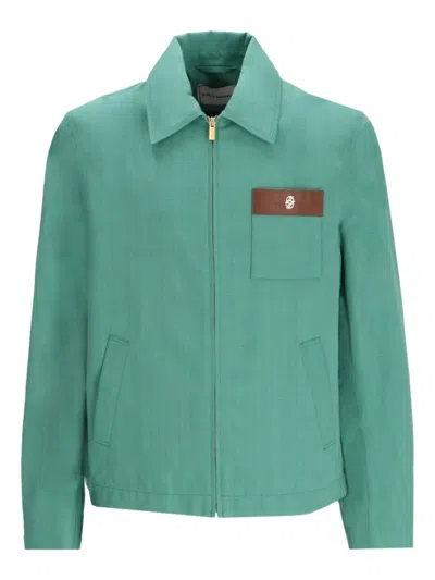 Drôle De Monsieur Jacke Mit Reissverschluss In Blue