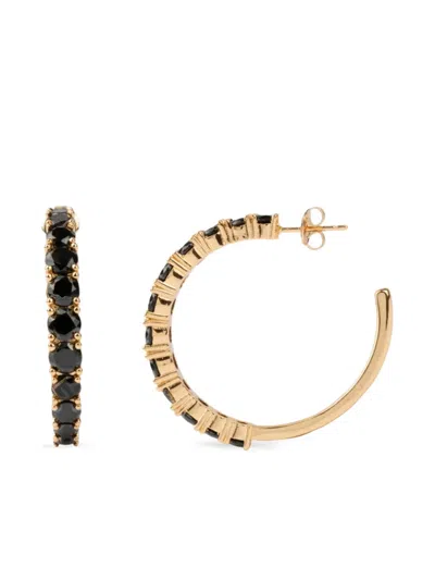All The Luck In The World Gem-set Hoop Earrings