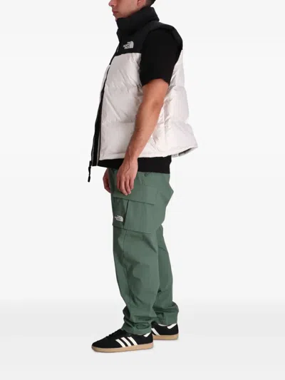 The North Face Mens White 1996 Retro Nuptse Padded Shell-down Gilet In Multi