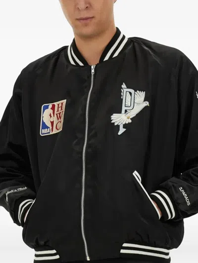 3paradis 3.paradis Varsity Jacket In Black