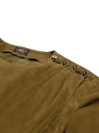 Rrl Bennington Bluse In Brown