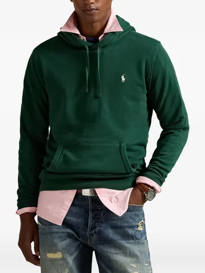 Polo Ralph Lauren Hoodie Mit Polo Pony-stickerei In Green