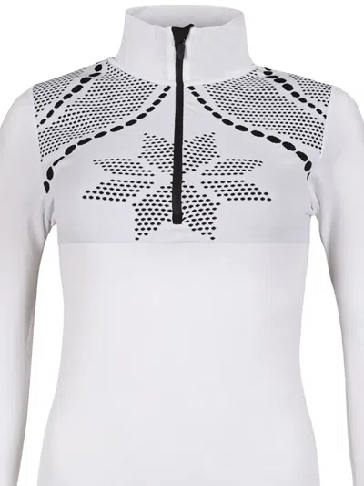 Newland Women White Polypropylene Blend Sweater