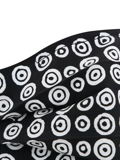 10 Corso Como Circle-print Face Mask In Black