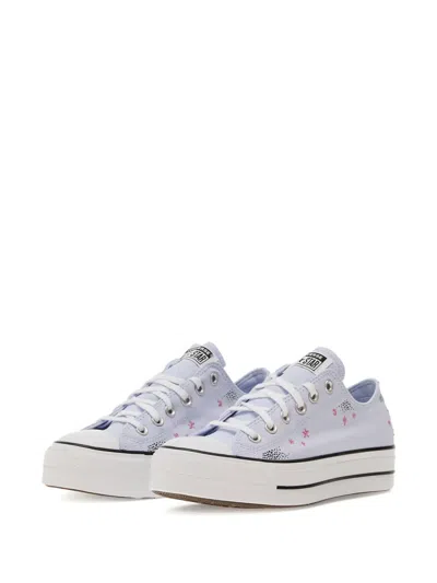Converse Lift Platform Celestial Sneakers In Blue