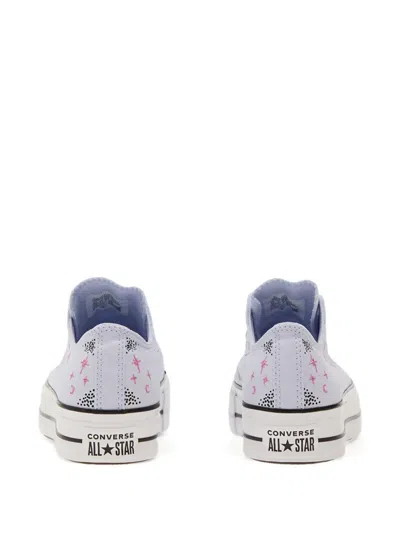 Converse Lift Platform Celestial Sneakers In Blue