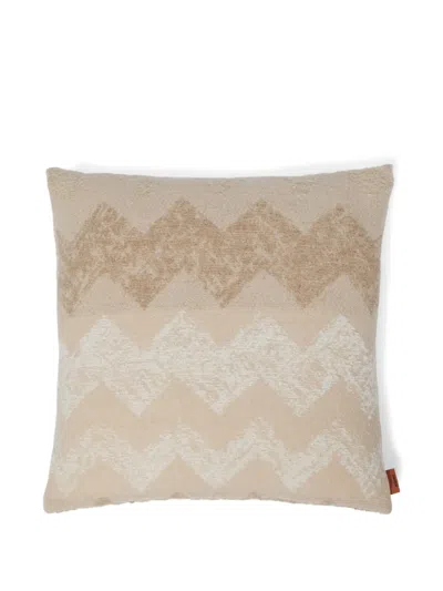 Missoni Gessetti Kissen (40cm X 40cm) In Neutral