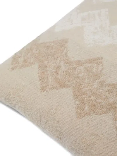 Missoni Gessetti Kissen (40cm X 40cm) In Neutral