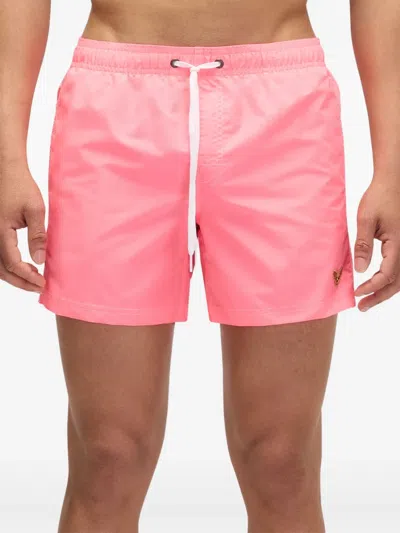 Sundek X Pelo Foundation Striped Swim Shorts In Red