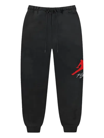 Jordan Logo-print Performance Track Pants In Black