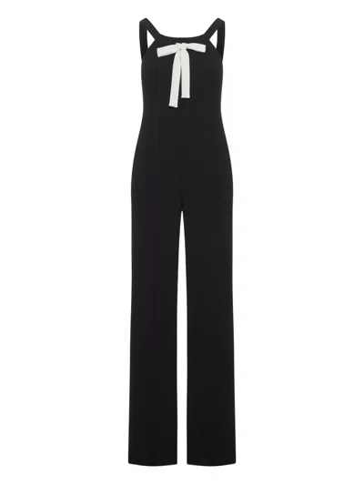Max Mara Seiden-jumpsuit Mit Schleifendetail
