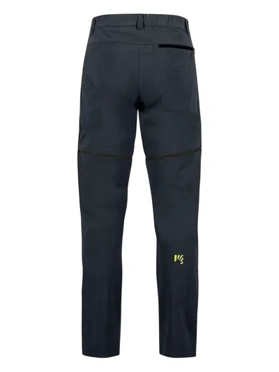 Karpos Bosconero Zip-fastening Hiking Trousers In Blue