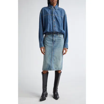 Haikure Joelle Denim Midi Dress