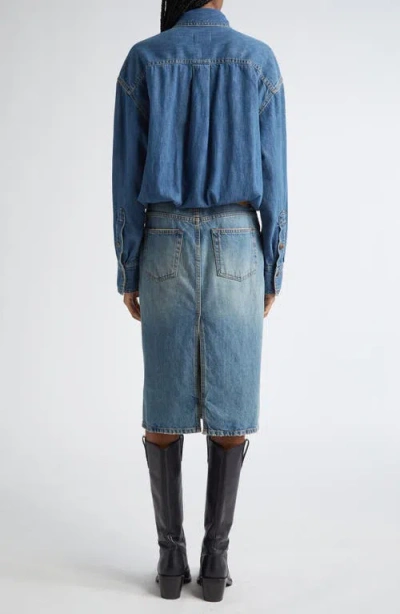 Haikure Joelle Denim Midi Dress