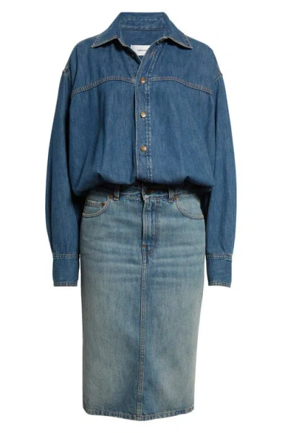 Haikure Joelle Denim Midi Dress