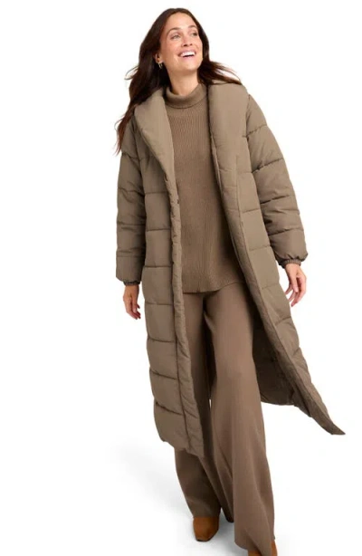Splendid X @cellajaneblog Longline Puffer Coat