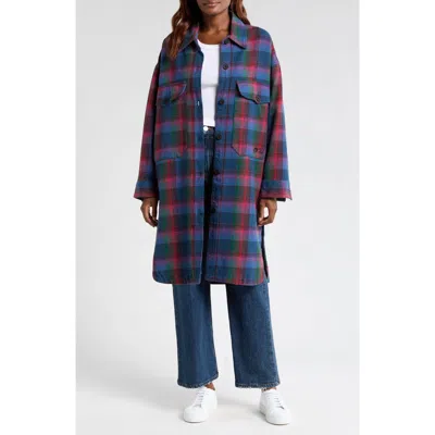 Picture Organic Clothing Sotola Plaid Recycled Cotton Fleece Coat