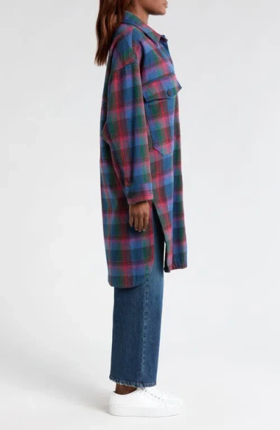 Picture Organic Clothing Sotola Plaid Recycled Cotton Fleece Coat