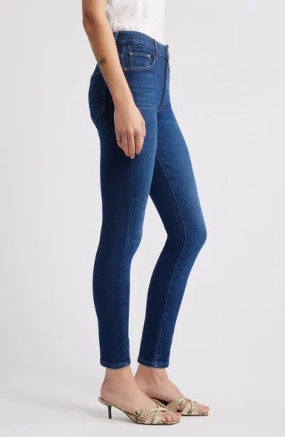 Mother Looker High Waist Ankle Skinny Jeans