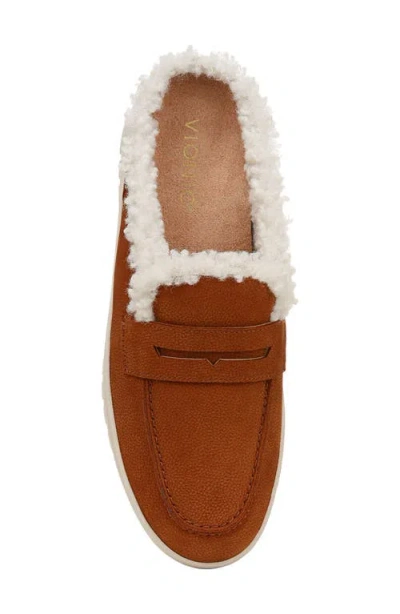 Vionic Uptown Faux Shearling Mule