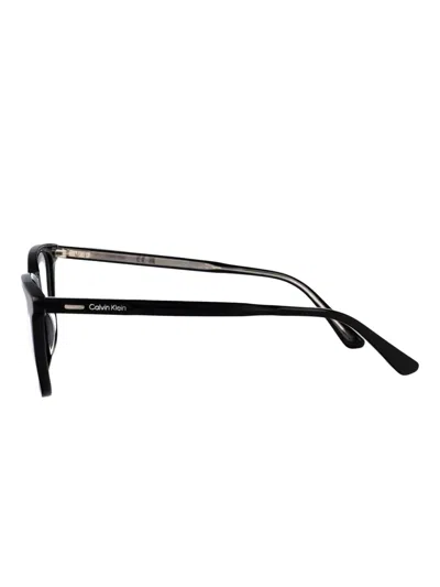 Calvin Klein Square-frame Glasses In Black