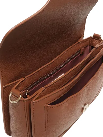 Coccinelle Medium C-me Leather Flap Cross Body Bag