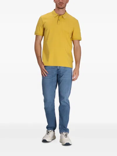Hugo Boss Phillipson Poloshirt In Yellow