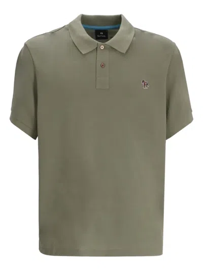 Paul Smith Poloshirt Mit Zebra-patch