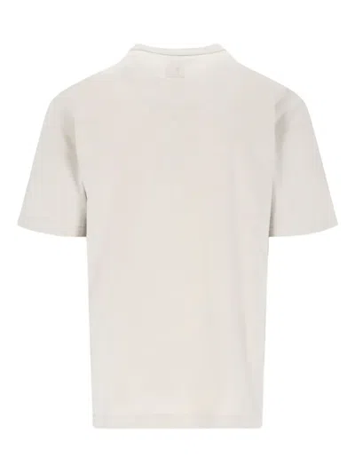 K-way Pocketed Crew Neck T-shirt In White