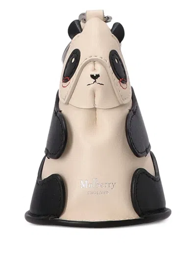 Mulberry Schlüsselanhänger Mit Panda-form In Black