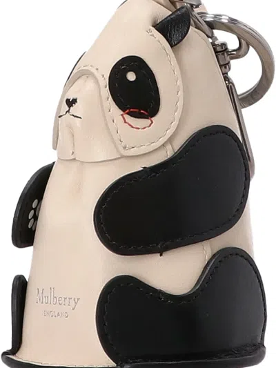 Mulberry Schlüsselanhänger Mit Panda-form In Black